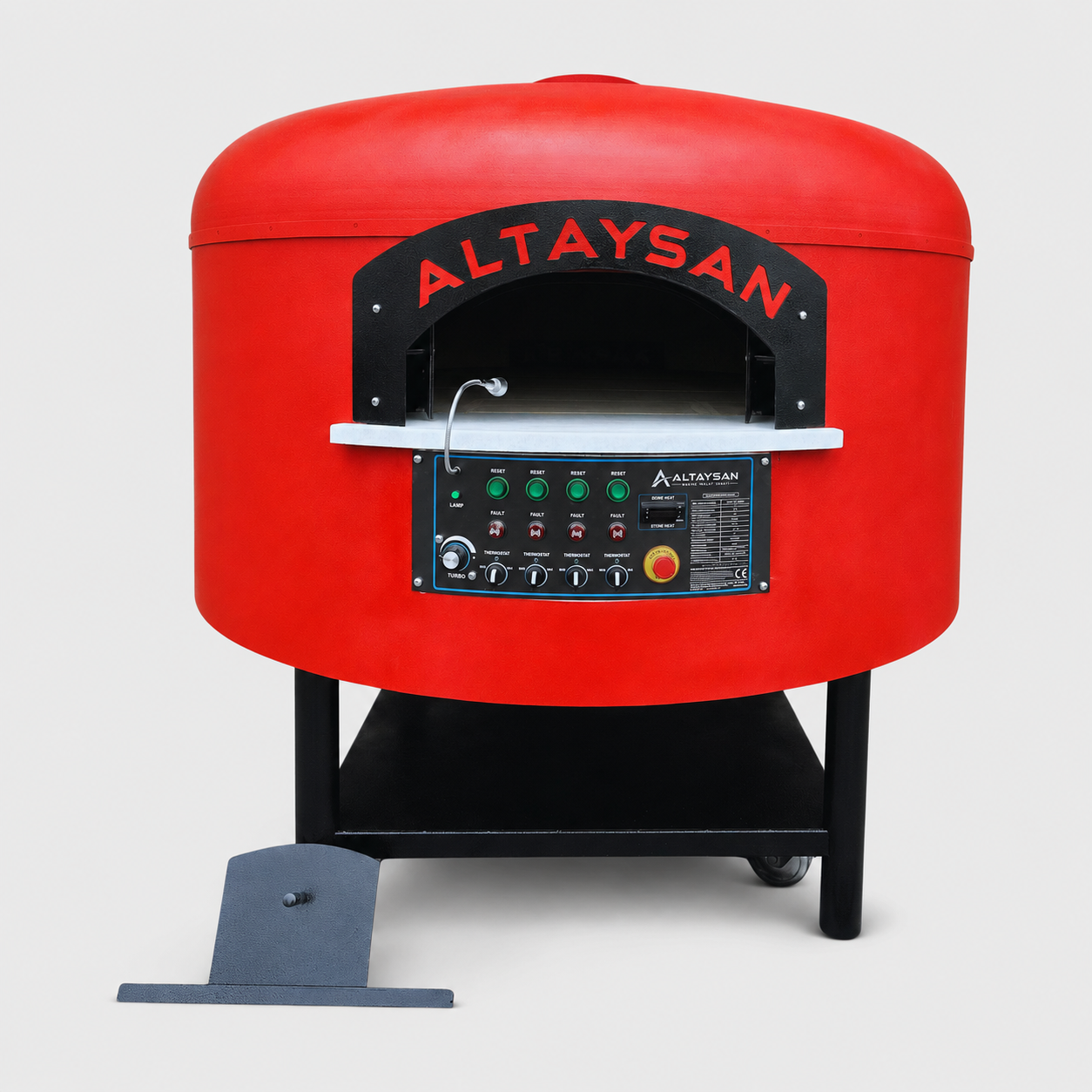 Altaysan Ø70 cm Gazlı Sabit Taş Tabanlı Pizza Fırını
