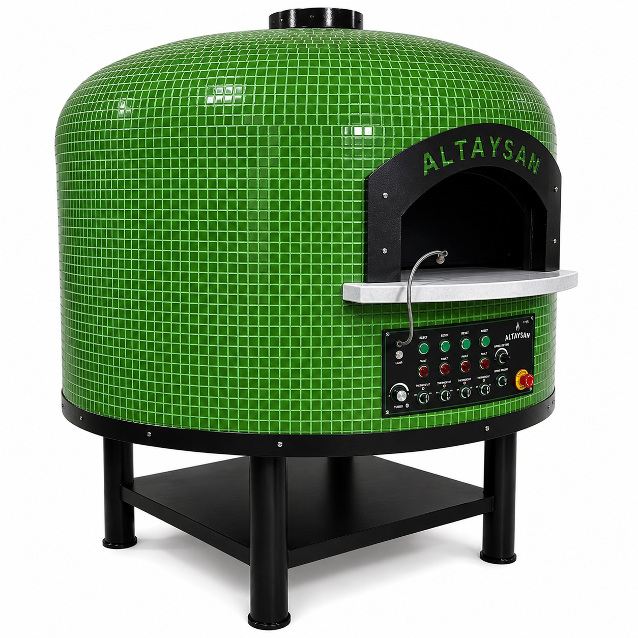 Altaysan Ø90 cm Elektrikli Sabit Taş Tabanlı Pizza Fırını