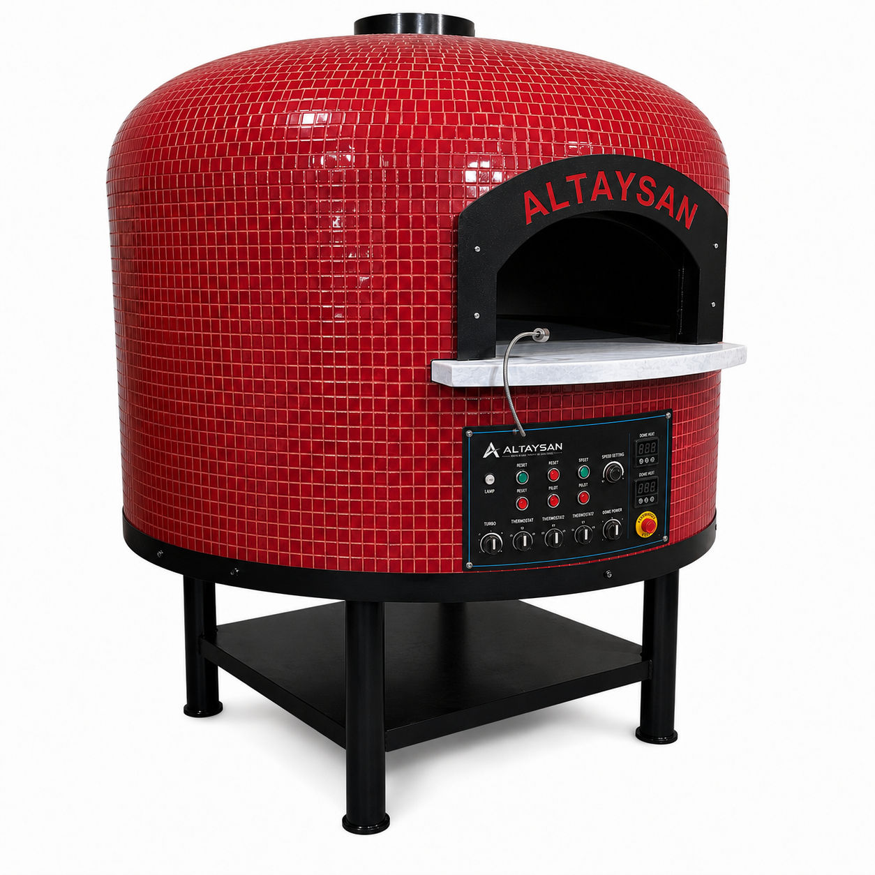 Altaysan Ø70 cm Elektrikli Sabit Taş Tabanlı Pizza Fırını